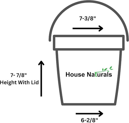 House Naturals 1 Gallon Buckets pails - Image 5