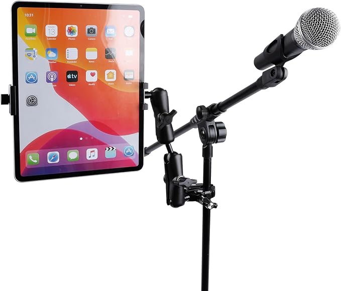 Aluminum Dual Arm Tablet Mount - Image 2