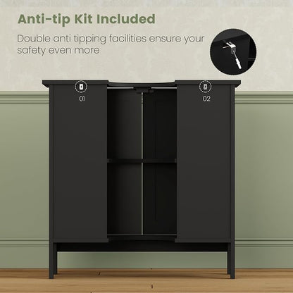 Iwell Pedestal Sink Storage Cabinet - Image 7