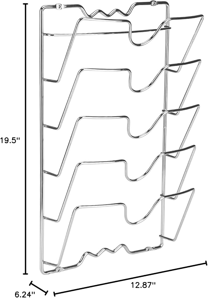 Keenso Heavy Duty Pan Lid Holder Creates Space Efficiently - Image 10