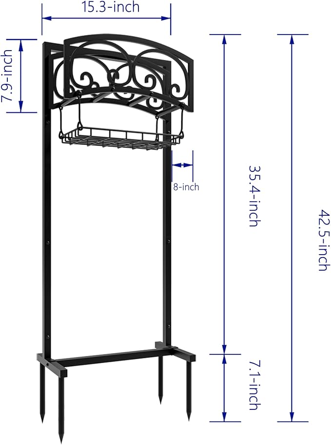 Freestanding Garden Hose Holder - Image 4