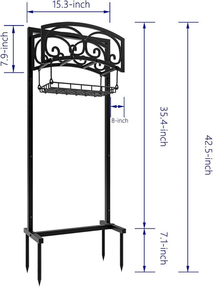 Freestanding Garden Hose Holder - Image 4