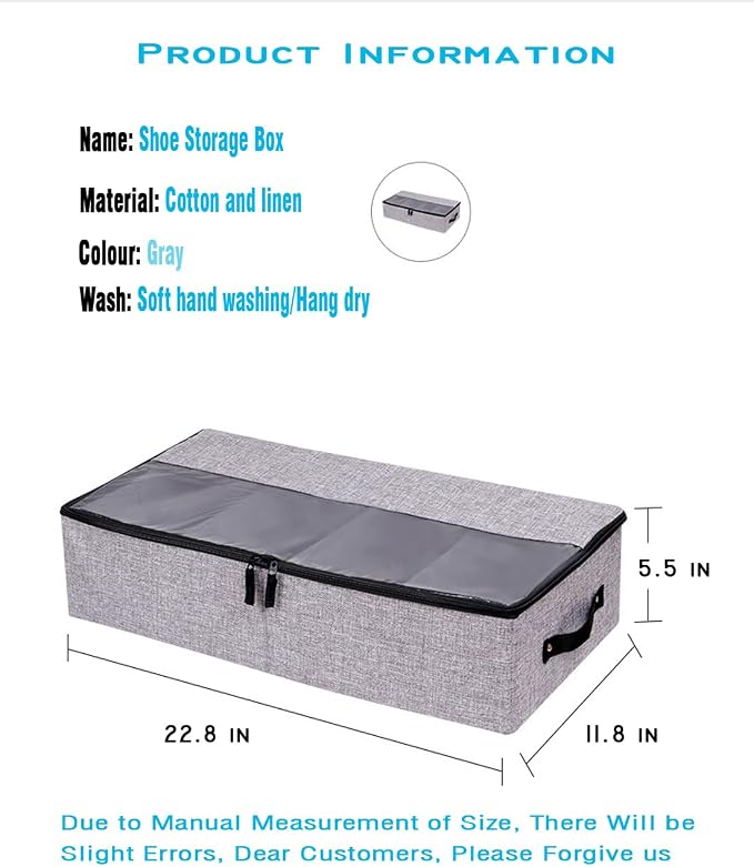 AARAINBOW Foldable Under Bed Clothes Organizer - Image 2