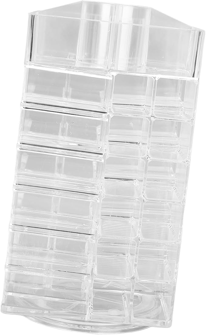 Dioche Large Capacity Rotating Cosmetic Lipstick Tower Display Stand - Image 5