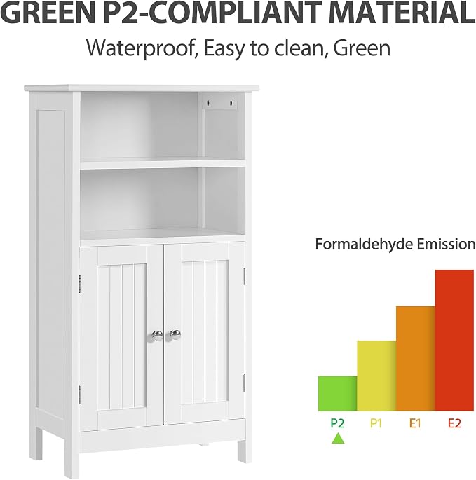 Yaheetech Bathroom Storage Cabinet - Image 9