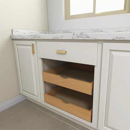 Elysian Slide Out Drawers for Kitchen Cabinets 21‘’W × 21‘’D, Strong Pull Out - Image 6