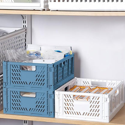 Plastic Drawer Organizer Collapsible Storage Boxes Crate - Image 6