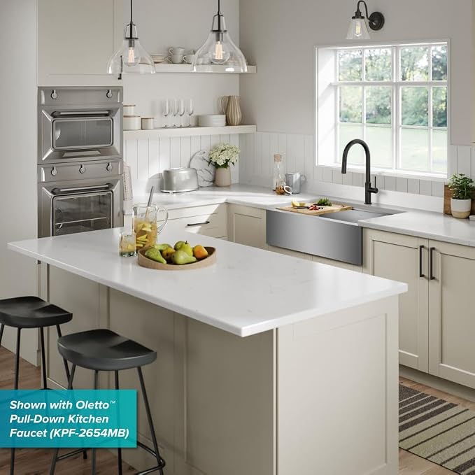 Kraus Kore 33-Inch Farmhouse Workstation - Image 14
