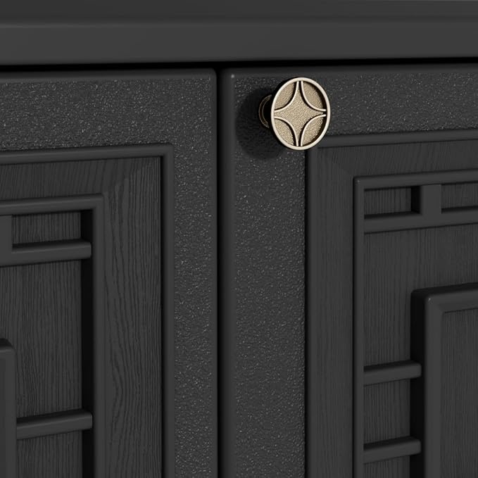 Outdoor Storage Cabinet Waterproof, Resin 62 Gallon Deck Box - Image 8