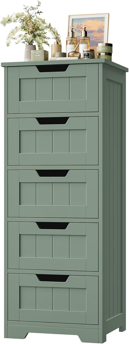 FOTOSOK Bathroom Cabinet, Bathroom Storage Cabinet - Image 8