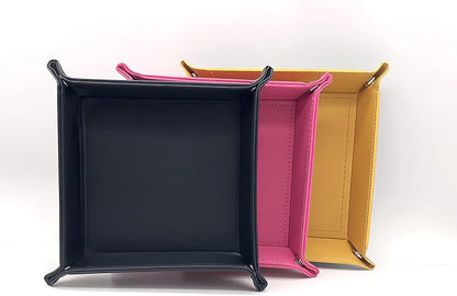 siduater Valet Tray Desktop Storage Organizer – Vegan Leather Catchall Tray - Image 7