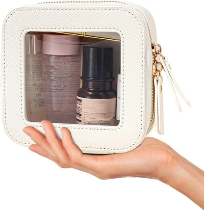 Travel Clear Makeup Bag Set, TSA Approved Cosmetic Bag Case - Image 7