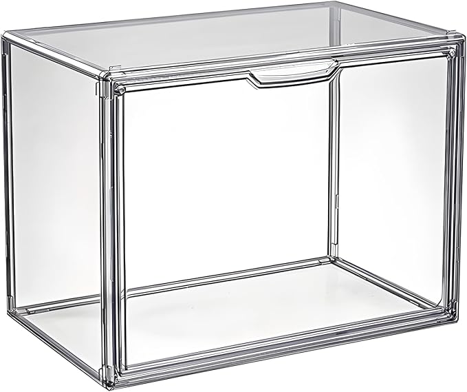 Clear Stackable Plastic Storage Bins by HaveANiceDay