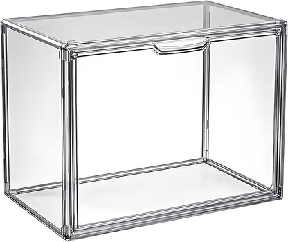 Clear Stackable Plastic Storage Bins by HaveANiceDay