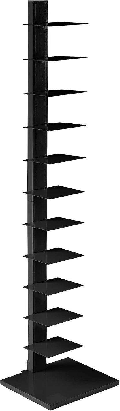 SEI Furniture 12 shelf Metal Spine Book Tower by SEIFurniture