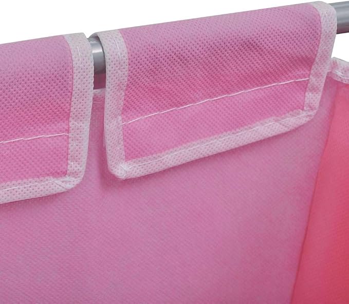 3-Section Laundry Sorter Hamper Set, Heavy Duty Iron Frame Laundry Organizer - Image 7