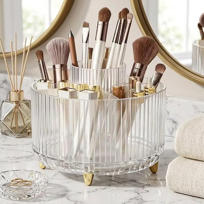 360 Degree Rotating Desktop Organizer, Makeup Brushes, Desktop Stationery - Image 9