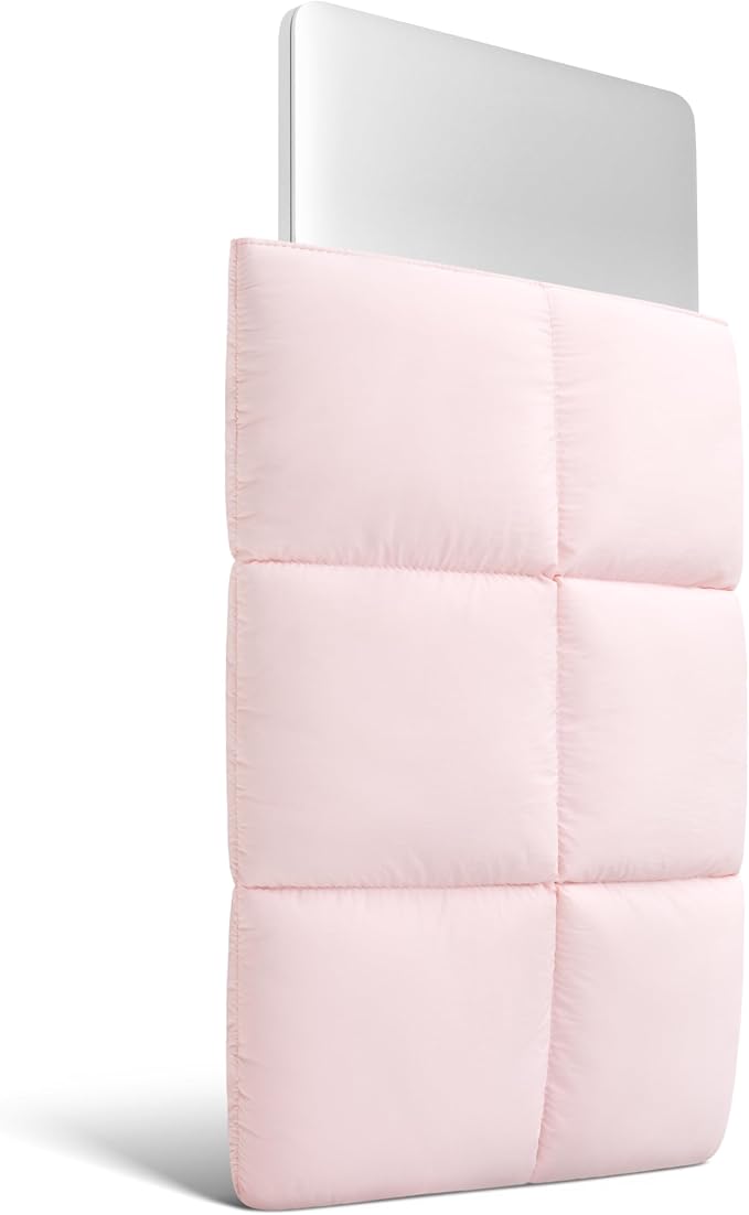Comfyable Puffy Laptop Sleeve 13 Inch 14 Inch, Quilted Puffer Laptop Carrying - Image 2