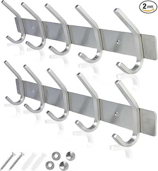 GlazieVault Coat Rack Wall Mount by GlazieVault