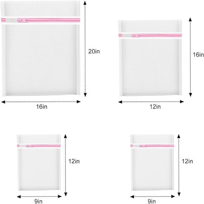 4Pcs Mesh Laundry Bags, Lingerie Bags - Image 2