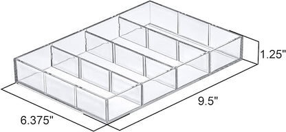 Amazing Abby - Soleil - 2-Pack Acrylic 4-Compartment Sunglass Organizer - Image 5