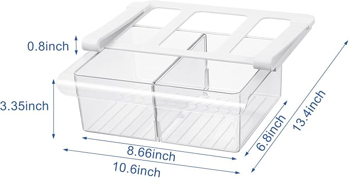 Pull-Out Fridge Drawer Organizer - Image 2
