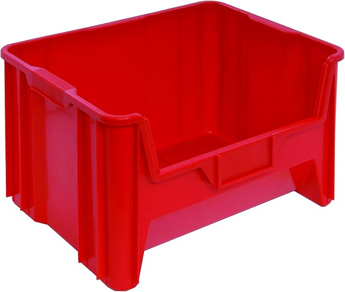 Hudson Exchange 20" x 15" x 12.5" Plastic Giant Stackable Hopper Bin Container by HudsonExchange