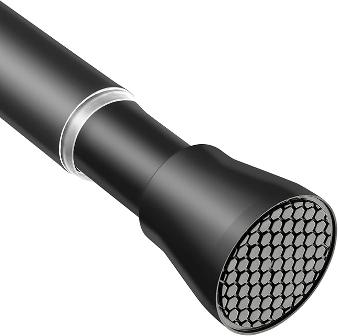 AIZESI Tension Curtain Rod 28 to 48 Inch No Drilling Adjustable, No Slip by AIZESITENSIONROD