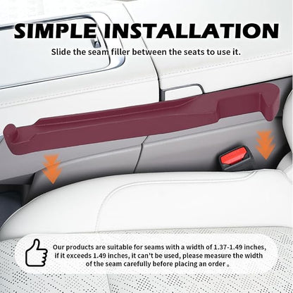 2PCS Car Seat Gap Filler Organizer, 3 in 1 Car Seat Side Gap Filler - Image 7