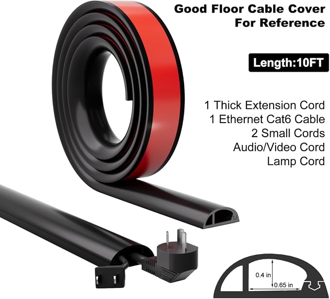 10FT Side-Open Extension Cord Covers - Image 2