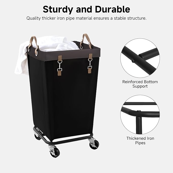 StorageWorks 110L Laundry Basket - Image 6
