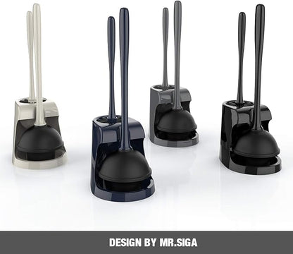 MR.SIGA Toilet Plunger and Bowl Brush Combo - Image 9