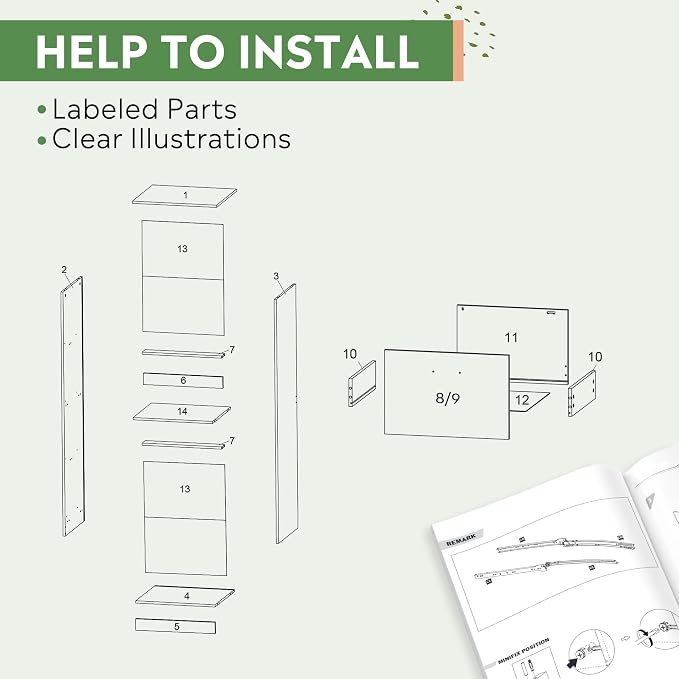 DEVAISE 4 Drawer File Cabinet - Image 3
