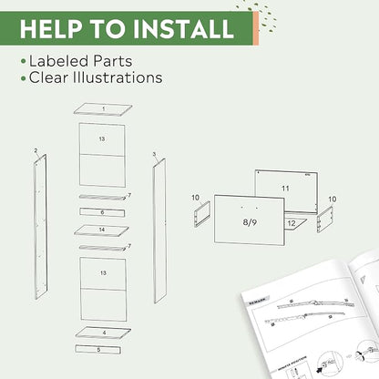 DEVAISE 4 Drawer File Cabinet - Image 3