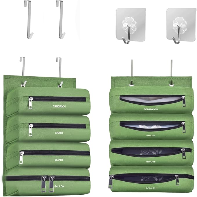 Zipper Bag Organizer Suitable for kitchen RV Campers by Quoyiyo
