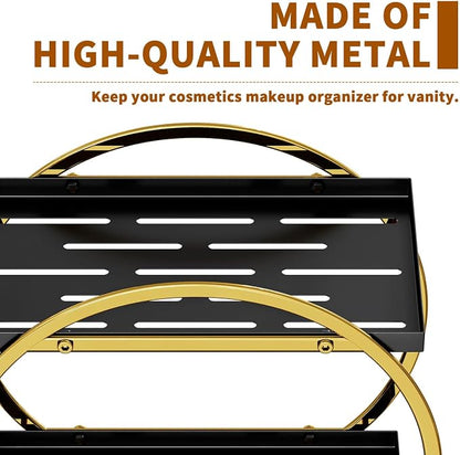 Makeup Organizer for Vanity, 2-Tier Bathroom Countertop Organizers, Bathroom - Image 5