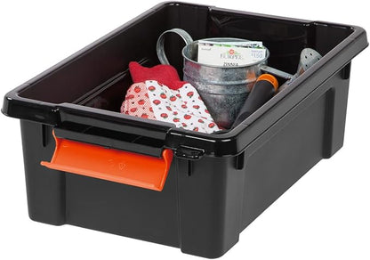 IRIS USA 3 Gallon Lockable Storage Bins - Image 4