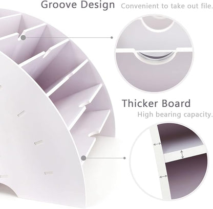 SONGWAY Fan Shaped Desk File Organizer - Image 4