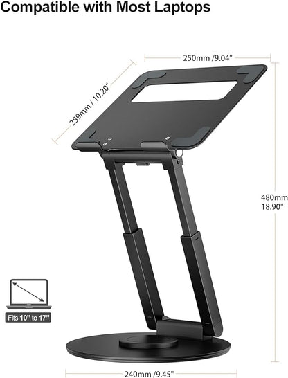 tounee Telescopic Laptop Stand for Desk - Image 5