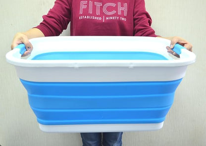 SAMMART 41L Collapsible Plastic Laundry Basket - Image 7