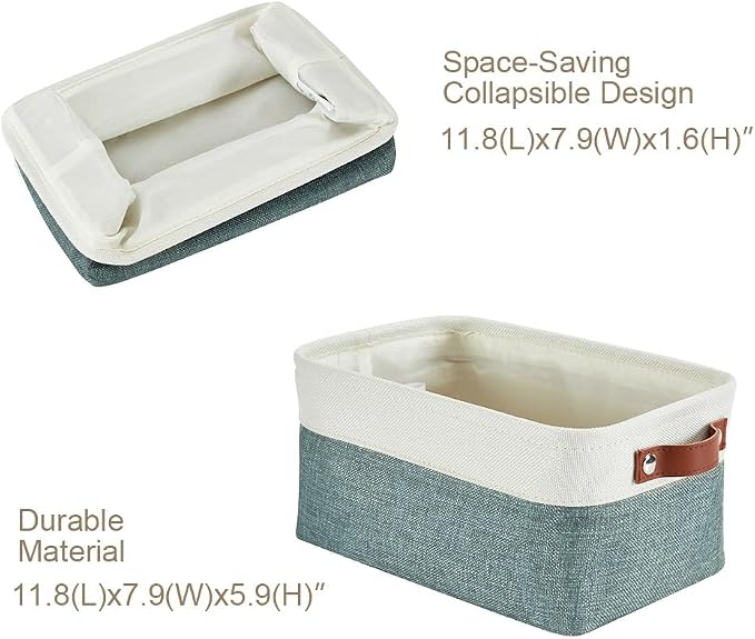 DECOMOMO Small Storage Basket, Closet Storage Bins, Baskets - Image 5