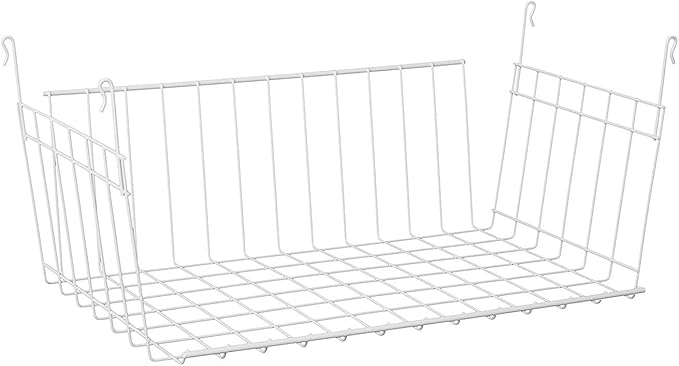 ClosetMaid 17 Inch Wide Hanging Basket Wire Shelving Accessory - Image 2