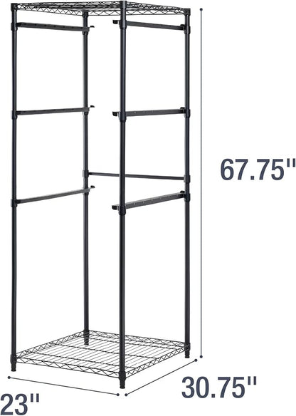 CleverMade Tote Tower Single 5-Tier Heavy-Duty Organizer Rack - Image 3