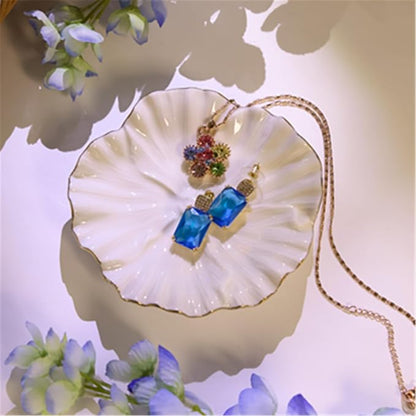 Flower Ring Dish, Ceramic Ring Holder Jewelry Tray Trinket Dish, Fairy - Image 2
