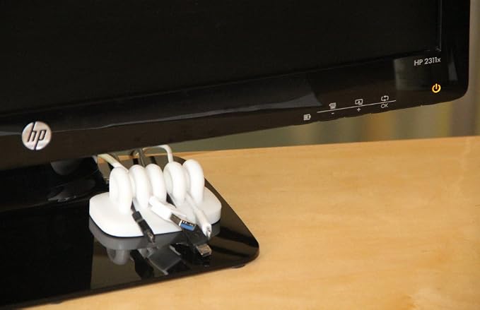 Desktop Cable Organizer, No Bad Smell, Bundled - Image 8
