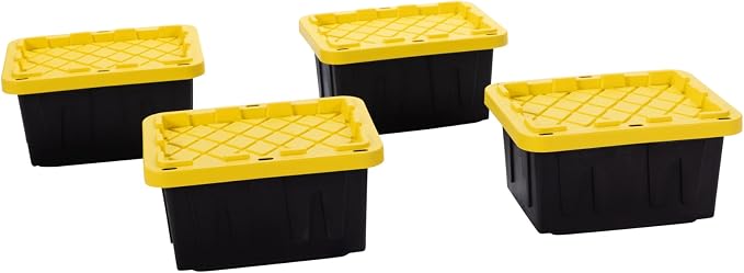 Plastic 5-Gallon Storage Tote by FactoryDirectPartners