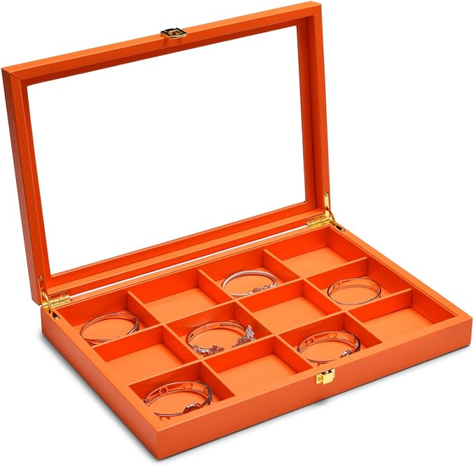 Oirlv Premium Leather Jewelry Organizer Tray - Image 2