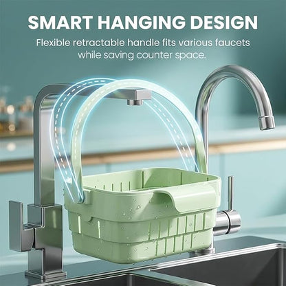 Foldable Kitchen Sink Strainer, Hanging Sink Drain Basket - Image 5