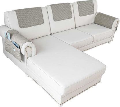 Waterproof Sofa Armrest Cover Headrest Cover by ZGDDPZA