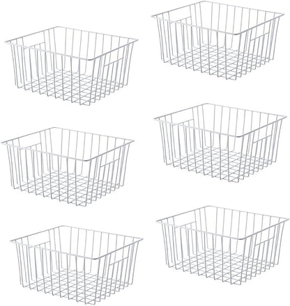 Upright Freezer Organizer Bins， Freezer Baskets by Unknown